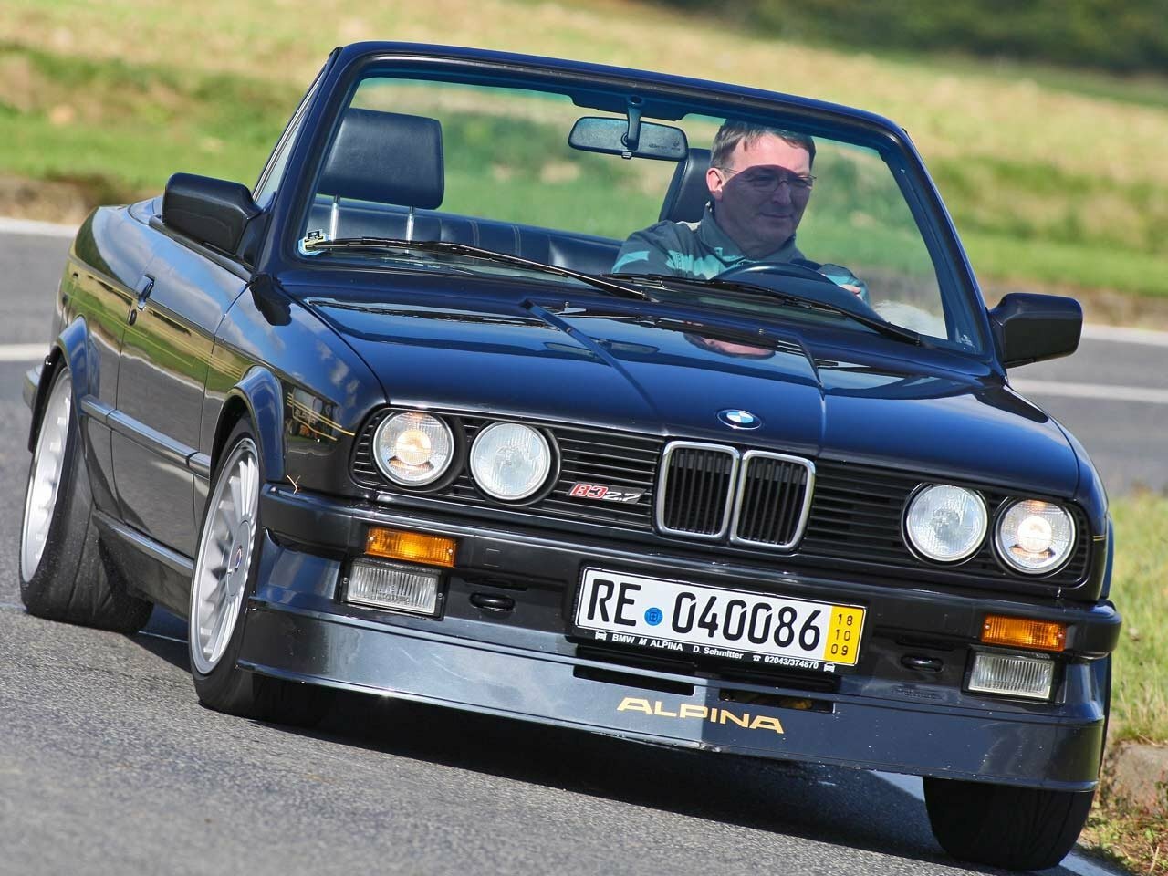 Alpina B3 E30, вид сбоку