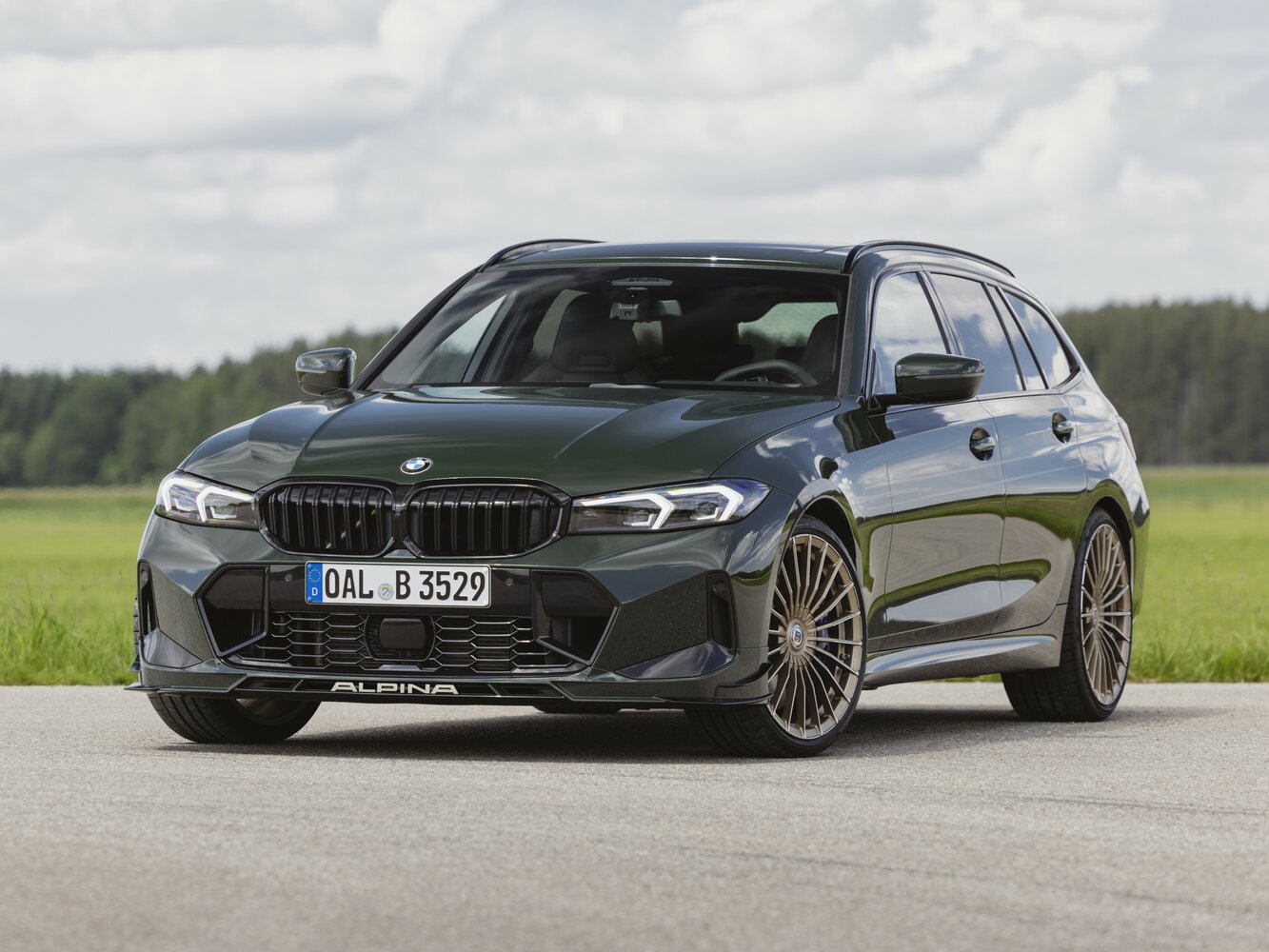 Alpina B3 G20 Рестайлинг 2, вид сбоку