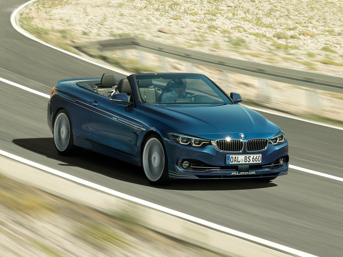 Alpina B4 F32/F33 Рестайлинг, вид сбоку