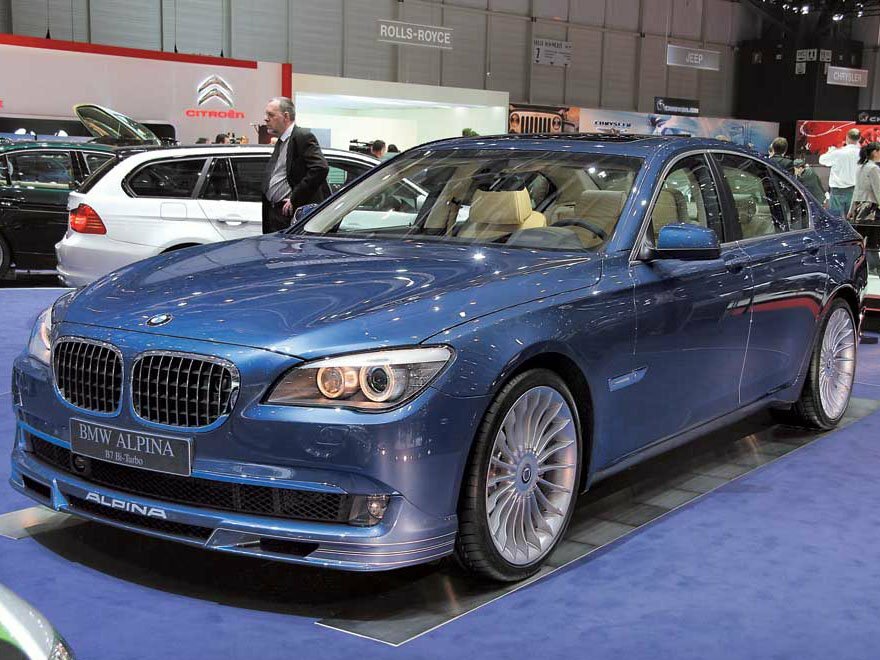 Alpina B7 F01/F02, вид сбоку