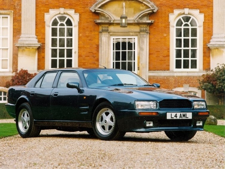 Aston Martin Virage I, вид сбоку