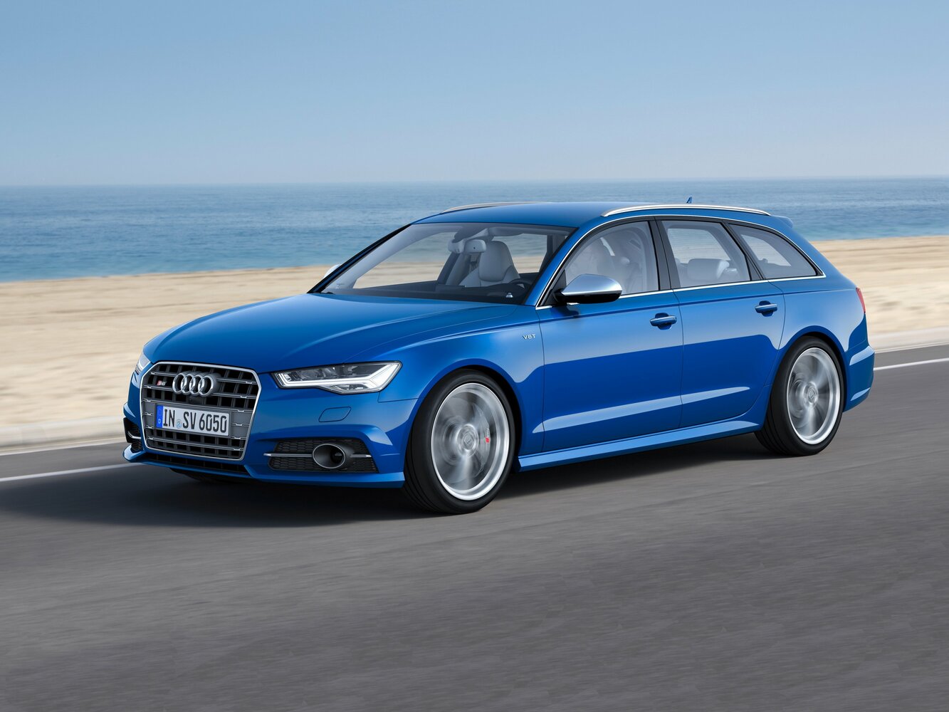 Audi S6 IV (C7) Рестайлинг, вид сбоку