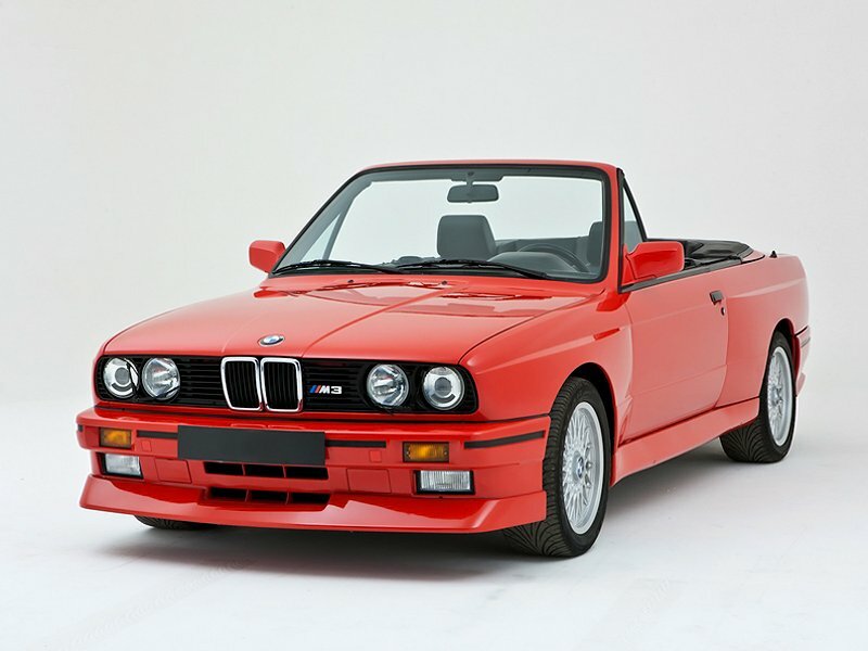 BMW M3 I (E30), Кабриолет: фото поколения