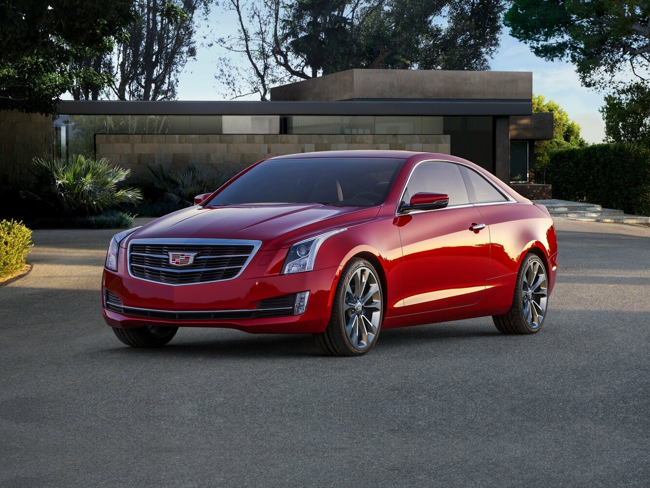 Cadillac ATS I Рестайлинг, Купе: фото поколения
