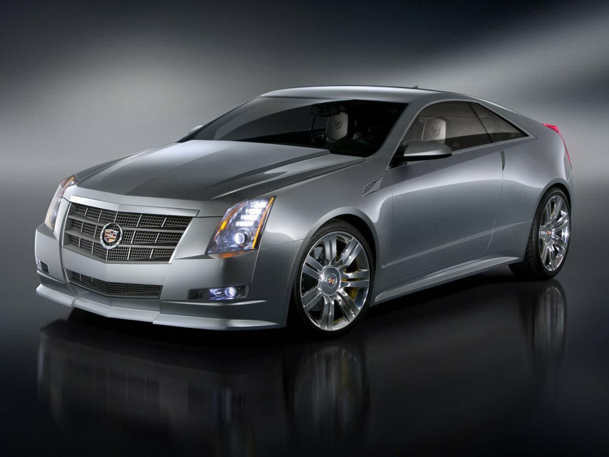 Cadillac CTS II, вид сбоку