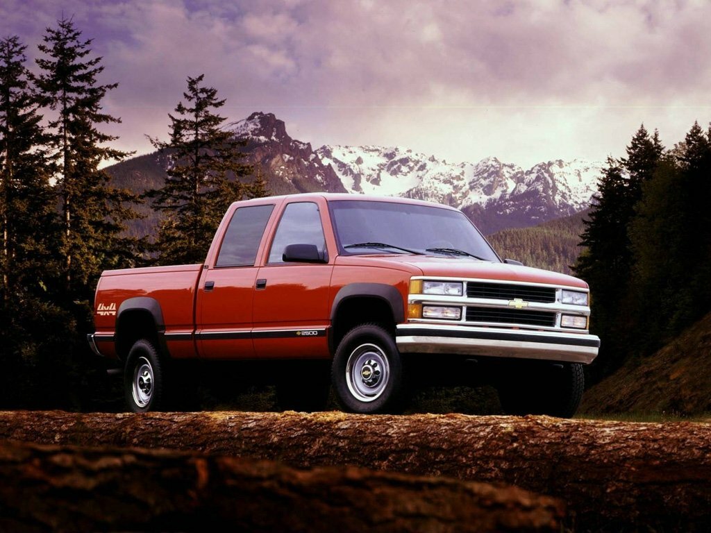 Chevrolet C/K IV (GMT400), Пикап Двойная кабина: фото поколения