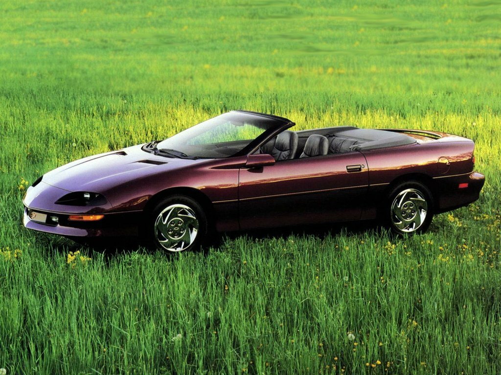 Chevrolet Camaro IV, Кабриолет: фото поколения