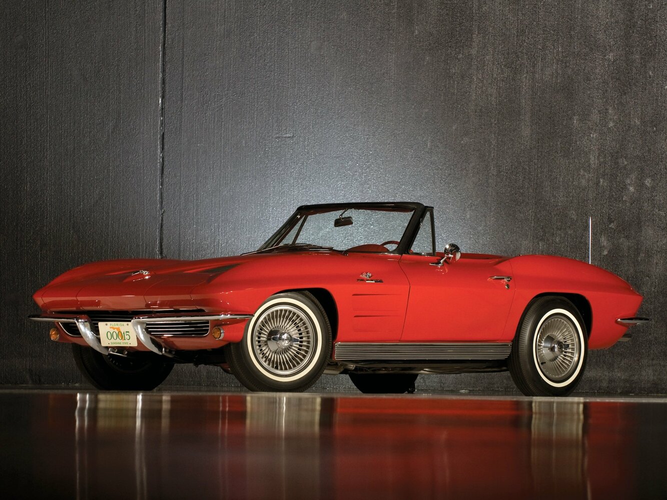 Chevrolet Corvette C2, вид сбоку