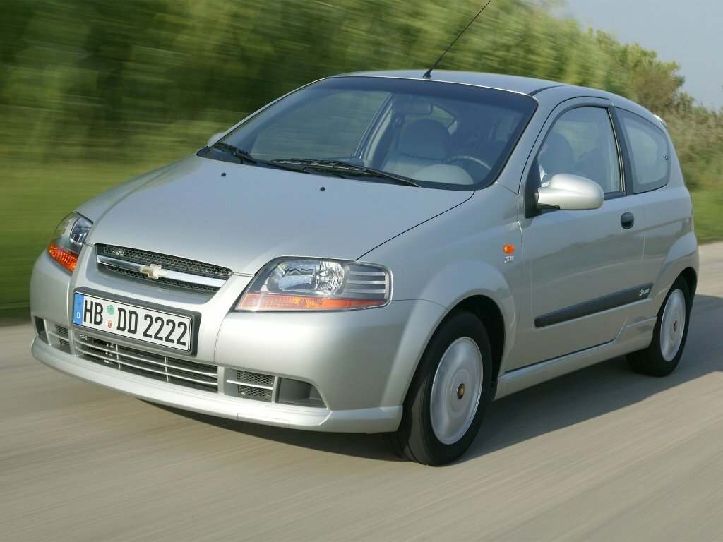 Chevrolet Kalos, Хэтчбек 3 дв.: фото поколения