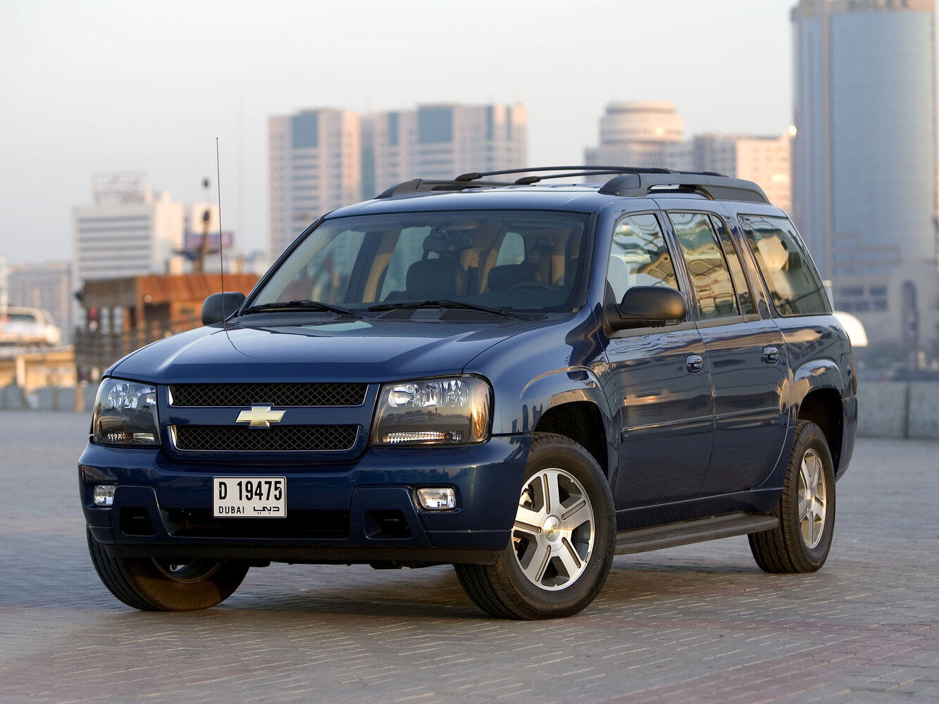 Chevrolet TrailBlazer I Рестайлинг, вид сбоку