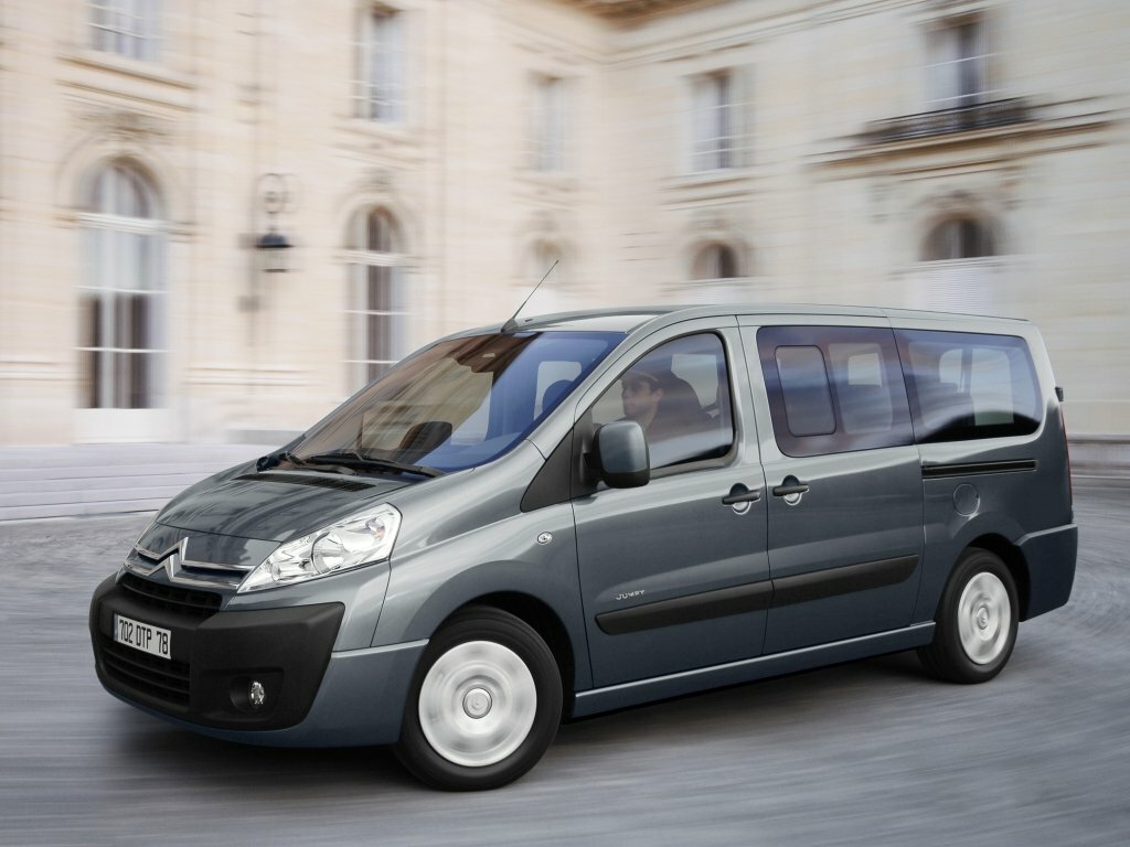 Citroen Jumpy II, Минивэн Long: фото поколения