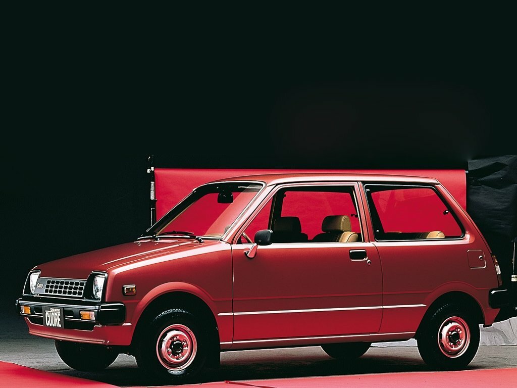 Daihatsu Cuore I (L55), вид сбоку