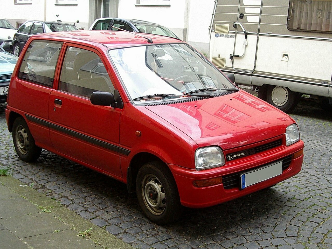Daihatsu Cuore III (L200), вид сбоку
