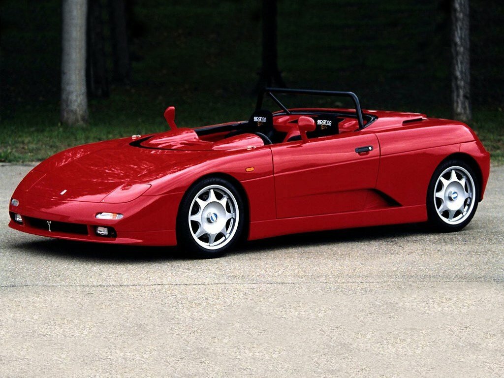 De Tomaso Guara, вид сбоку