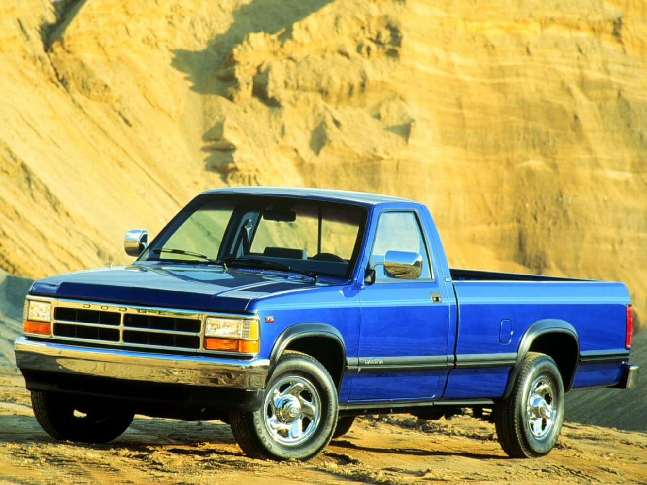 Dodge Dakota I, Пикап Одинарная кабина: фото поколения