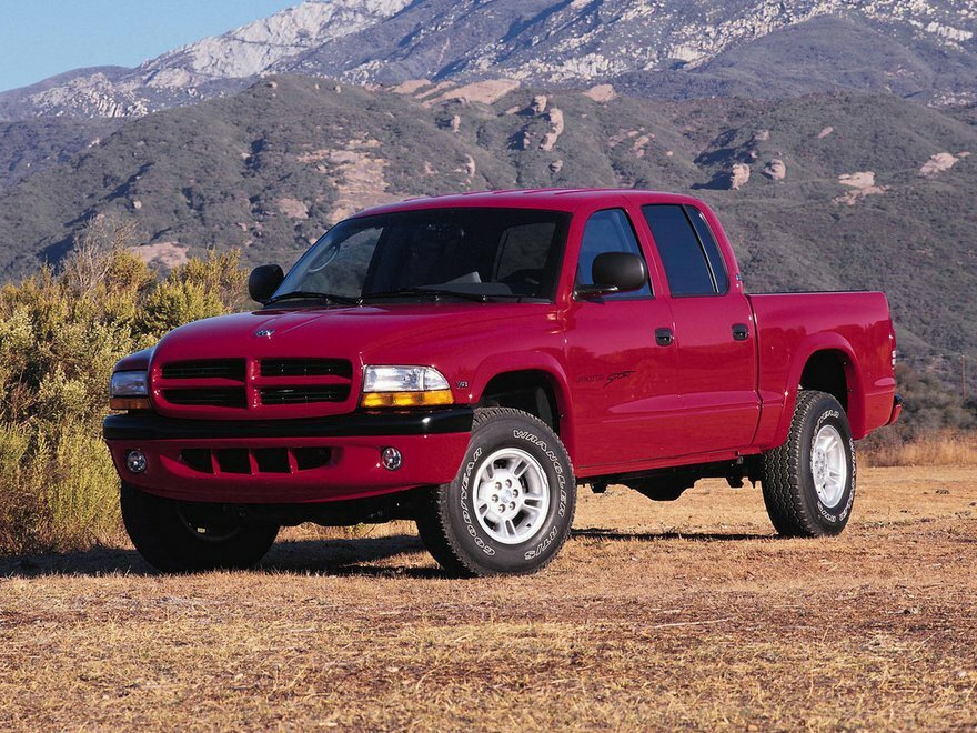 Dodge Dakota II, Пикап Двойная кабина Quad Cab: фото поколения