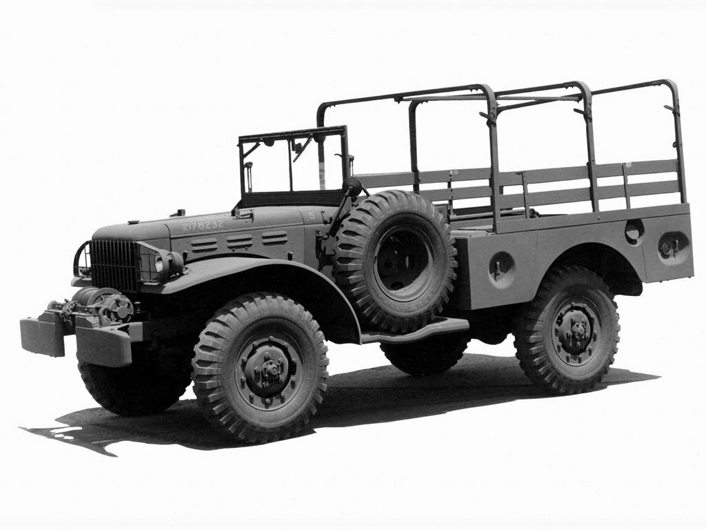 Dodge WC series T214, вид сбоку