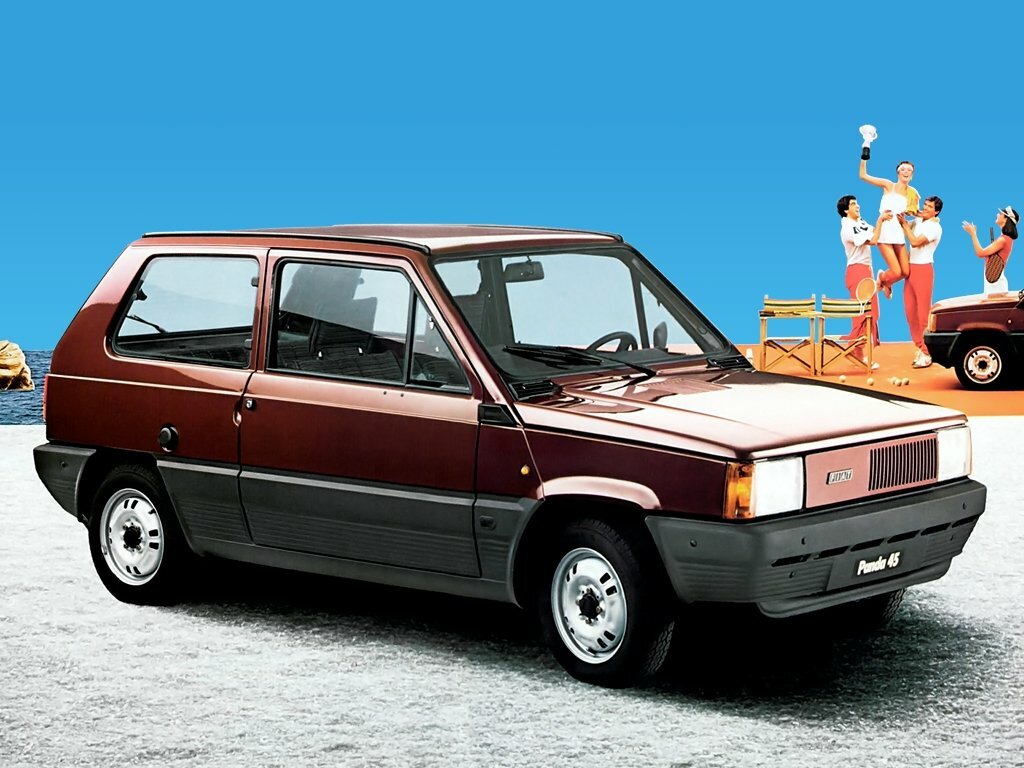 Fiat Panda I, вид сбоку