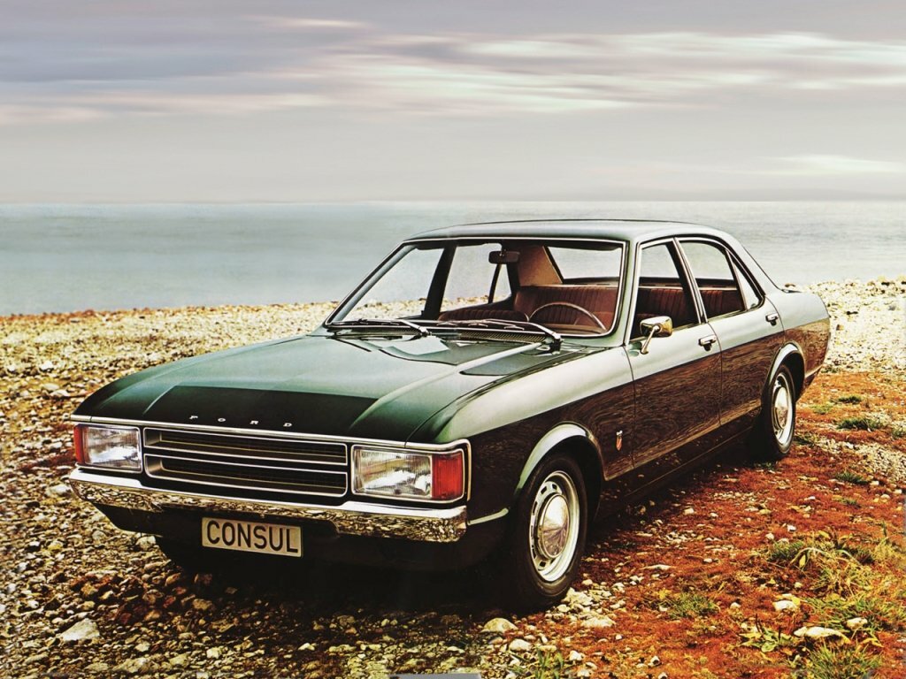 Ford Consul, вид сбоку
