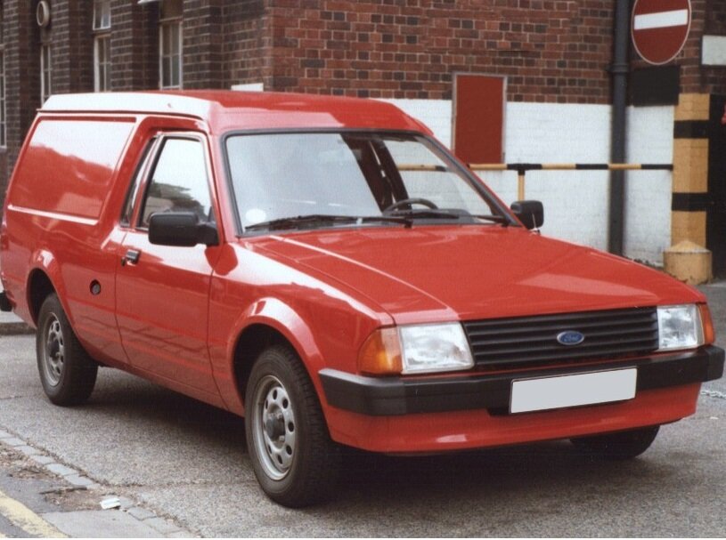 Ford Escort III, Фургон: фото поколения