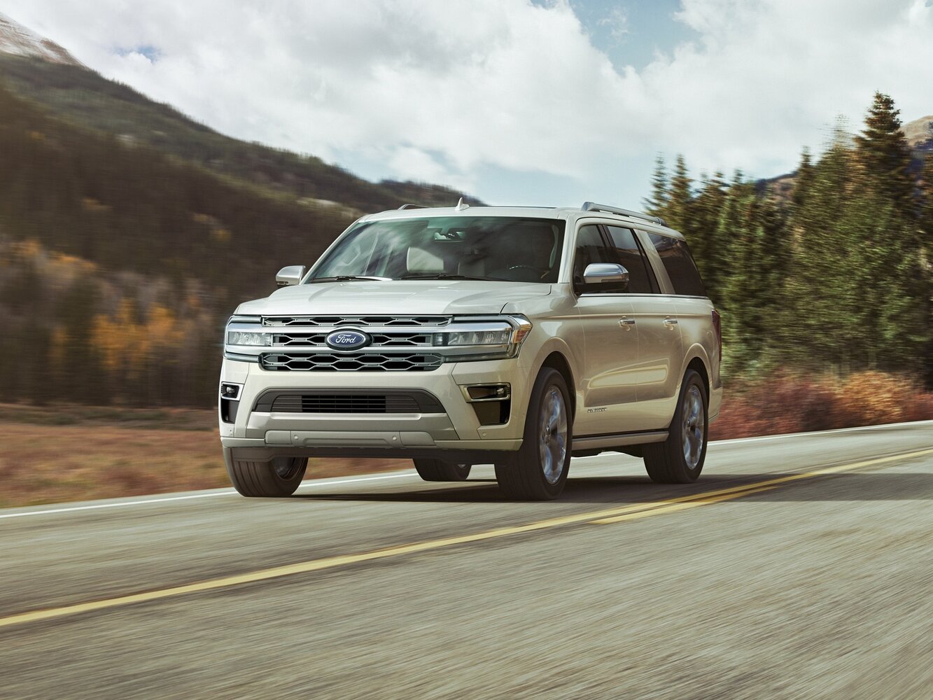 Ford Expedition IV Рестайлинг, вид сбоку