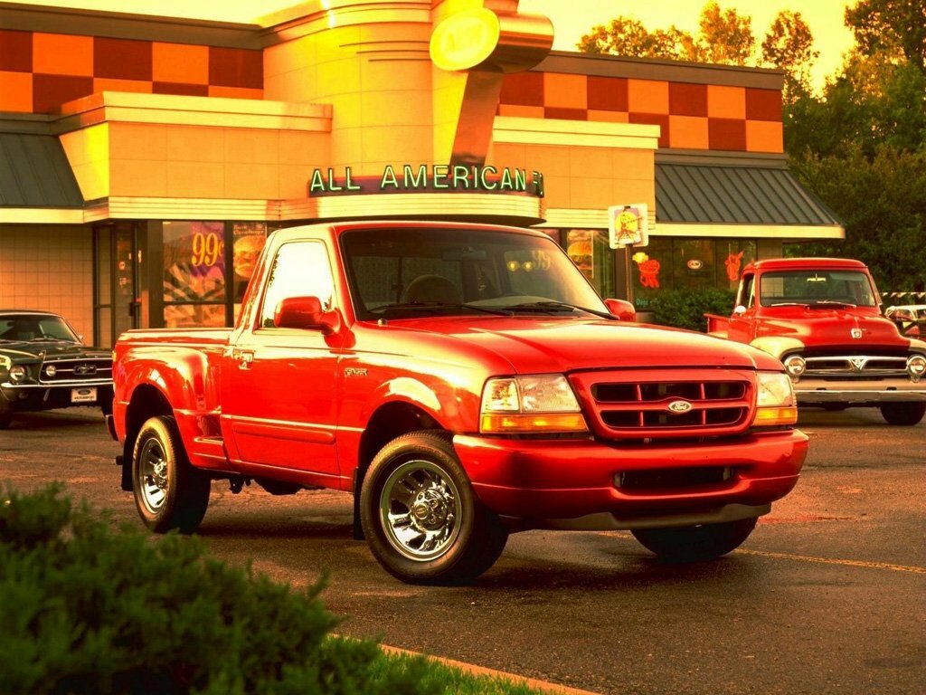 Ford Ranger (North America) III, Пикап Одинарная кабина: фото поколения