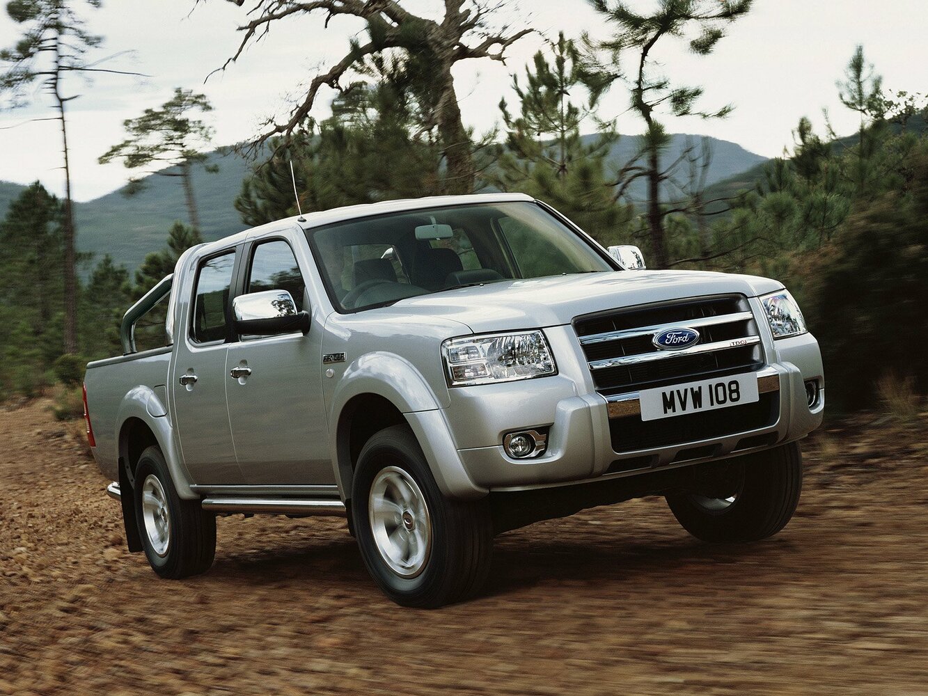 Ford Ranger II, Пикап Двойная кабина: фото поколения