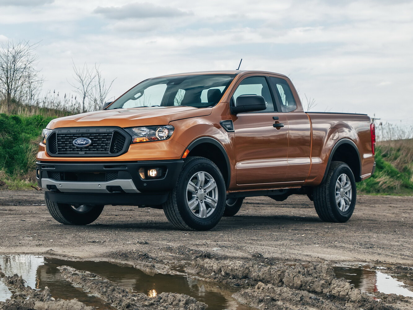 Ford Ranger T6 Рестайлинг 2, вид сбоку