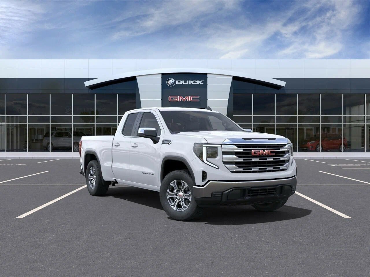 GMC Sierra IV Рестайлинг, вид сбоку
