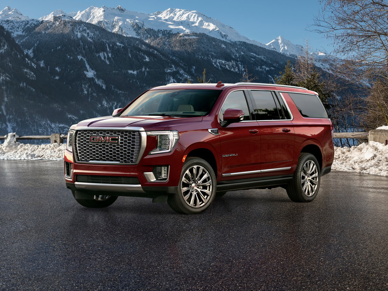 GMC Yukon V, вид сбоку
