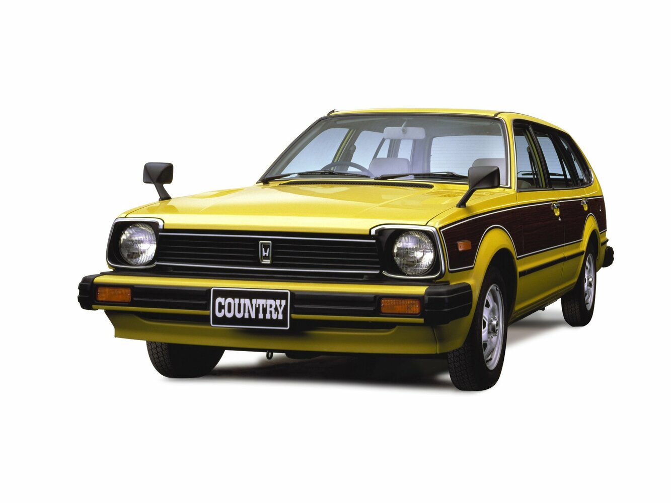 Honda Civic II, вид сбоку