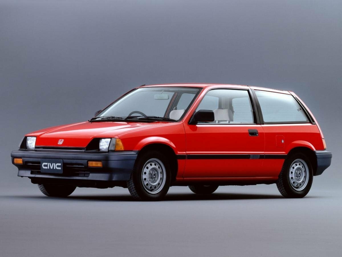 Honda Civic III, Хэтчбек 3 дв.: фото поколения