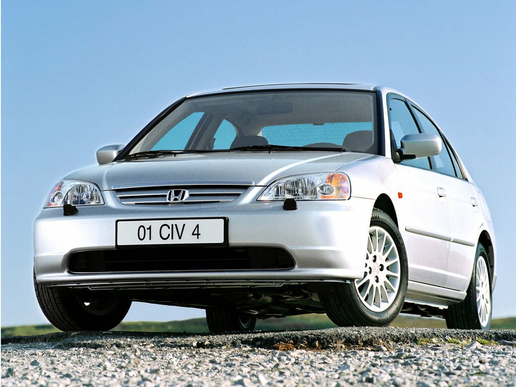 Honda Civic VII, вид сбоку