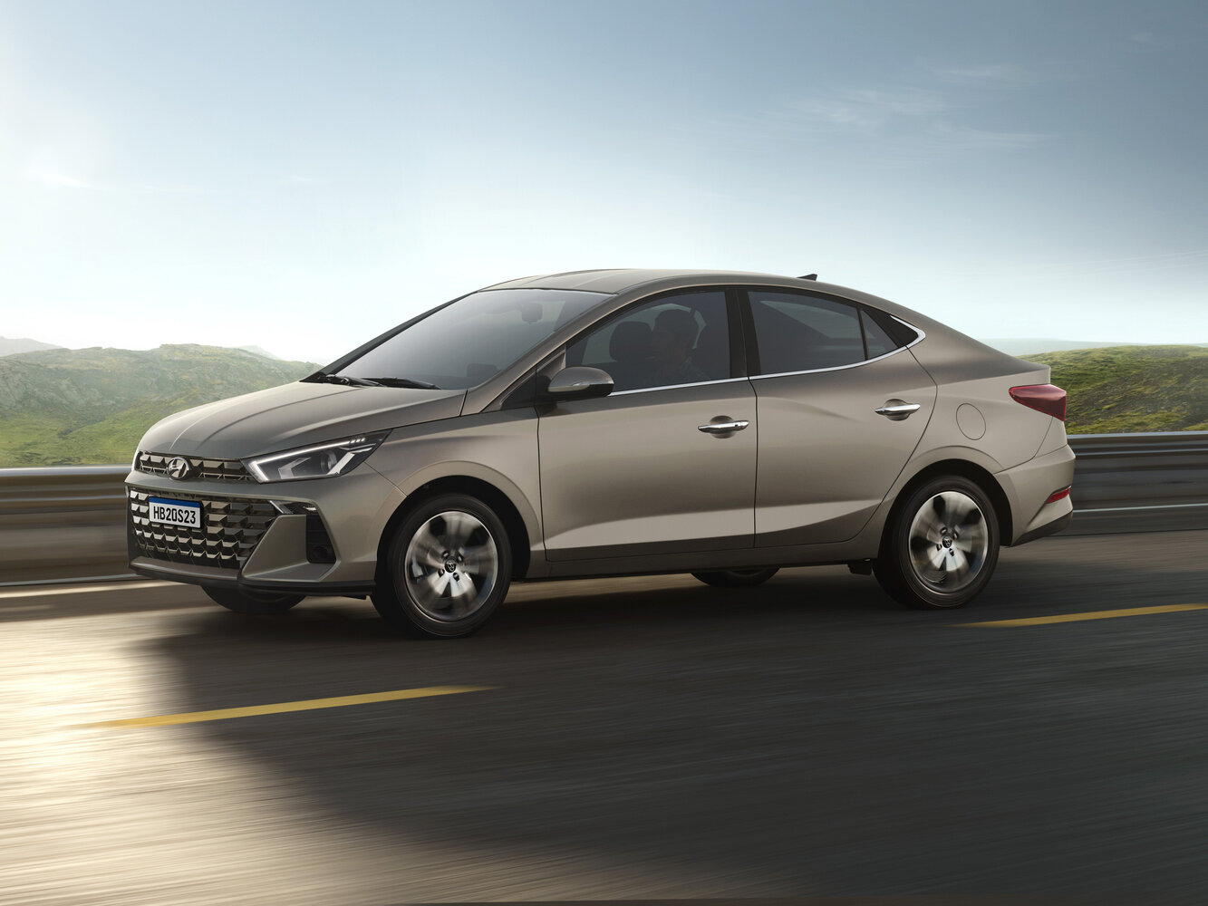 Hyundai HB20 II Рестайлинг, вид сбоку