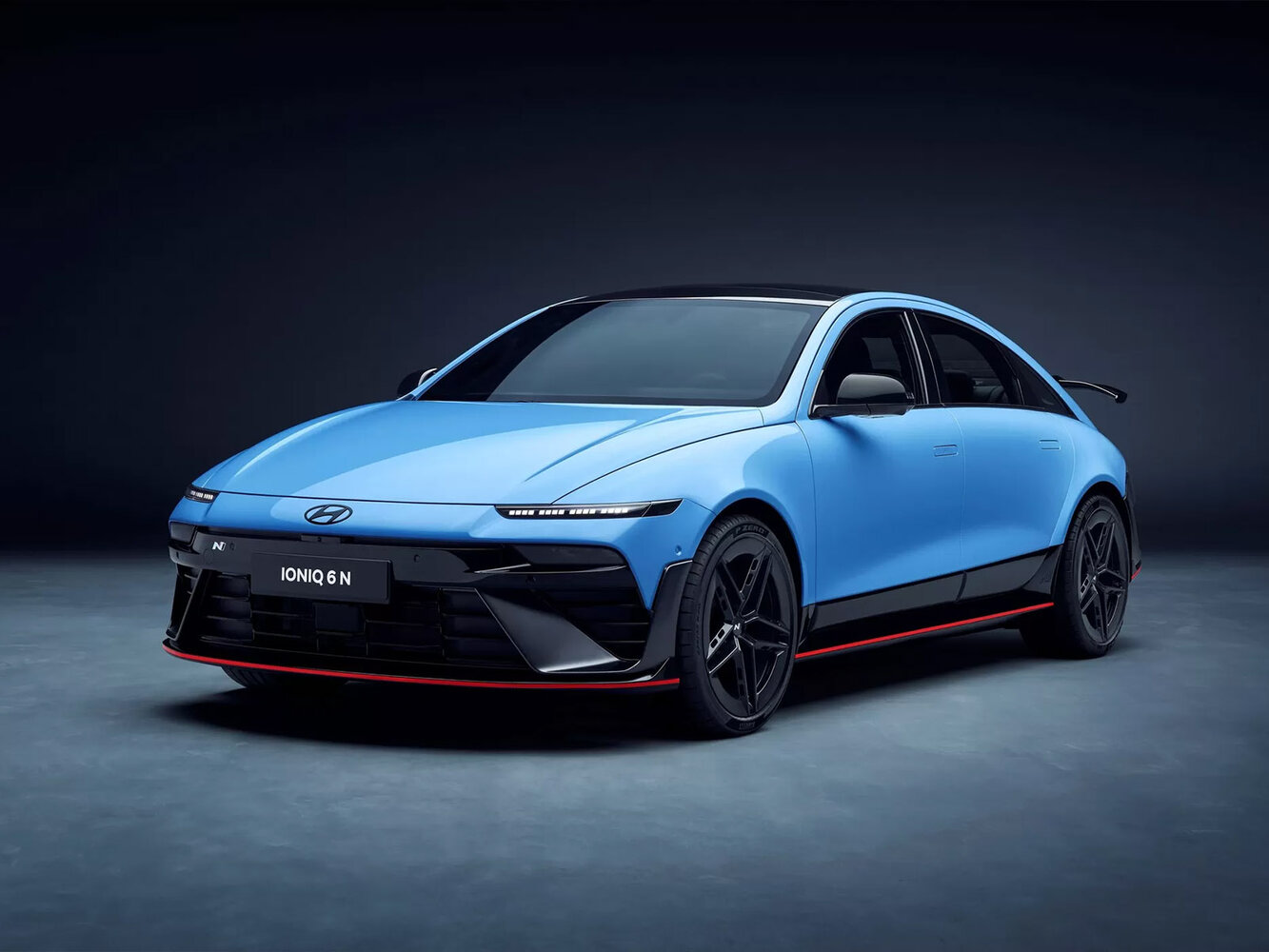 Hyundai IONIQ 6 I Рестайлинг, вид сбоку