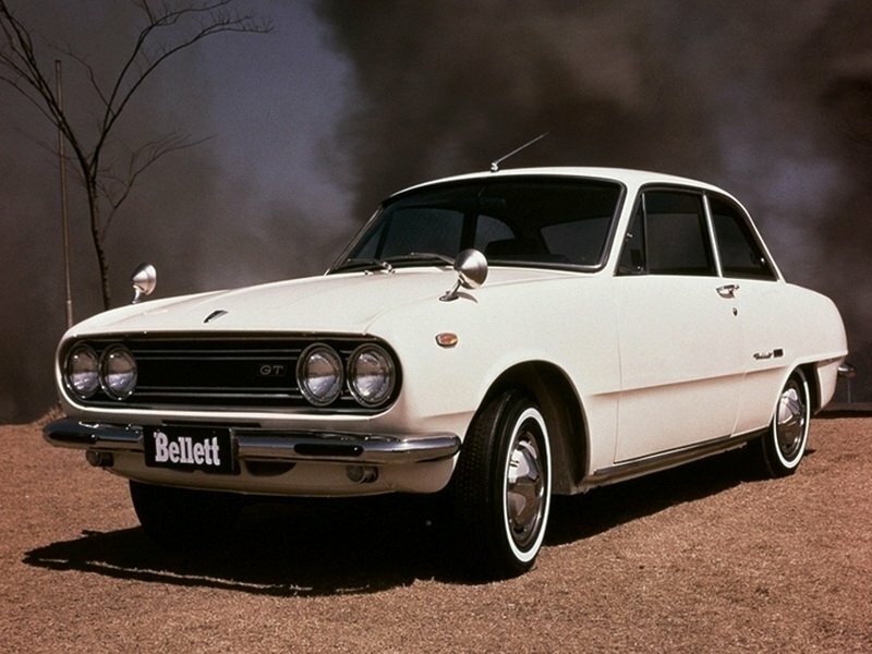 Isuzu Bellett, вид сбоку