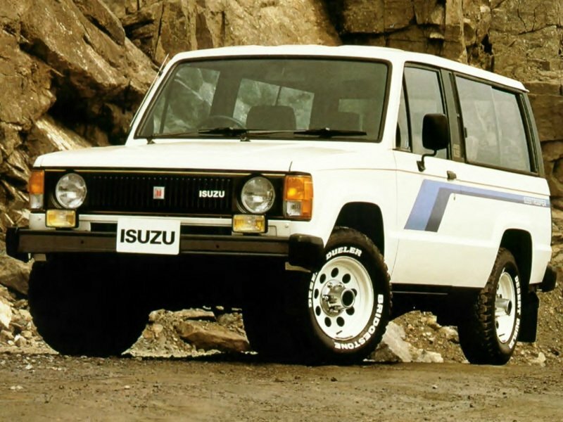 Isuzu Trooper I, вид сбоку