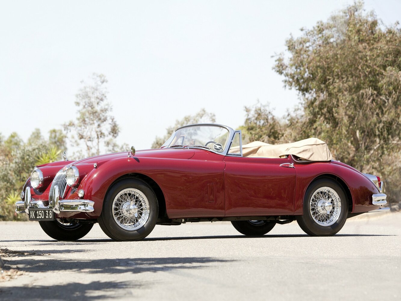 Jaguar XK XK150, Кабриолет: фото поколения