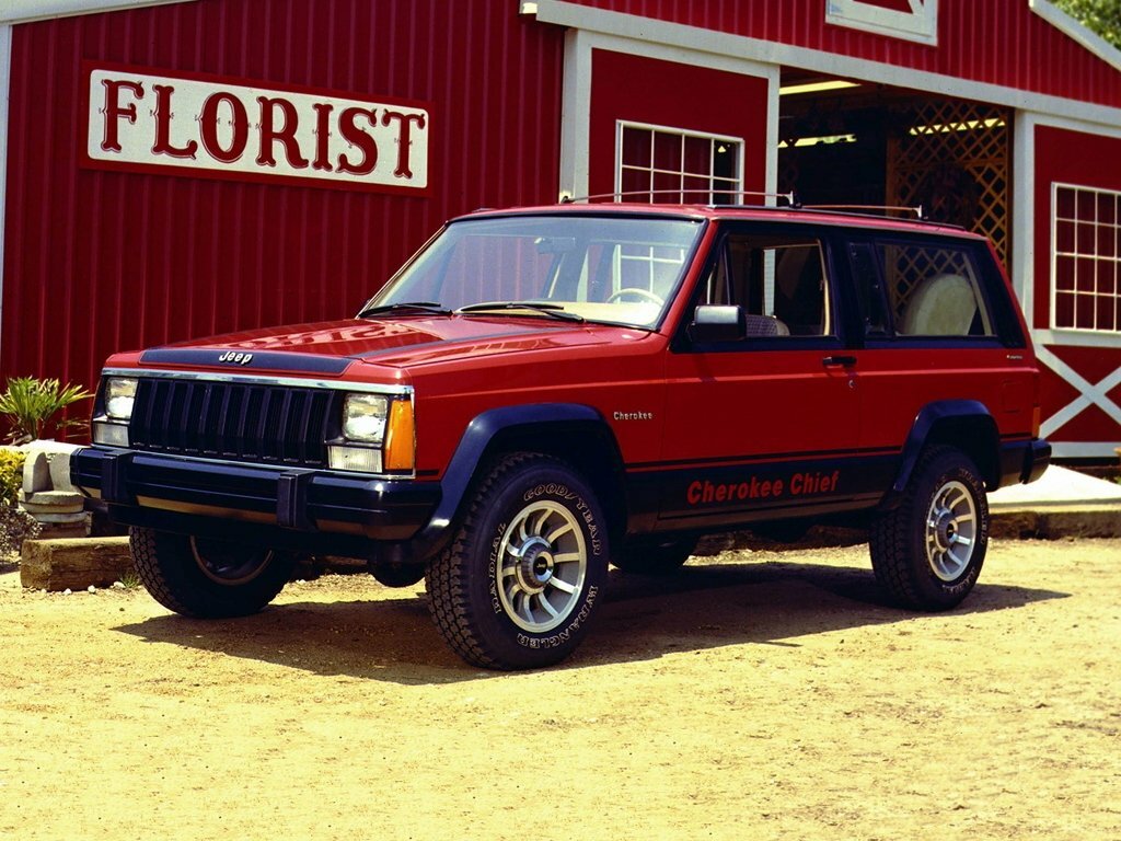 Jeep Cherokee II (XJ), вид сбоку
