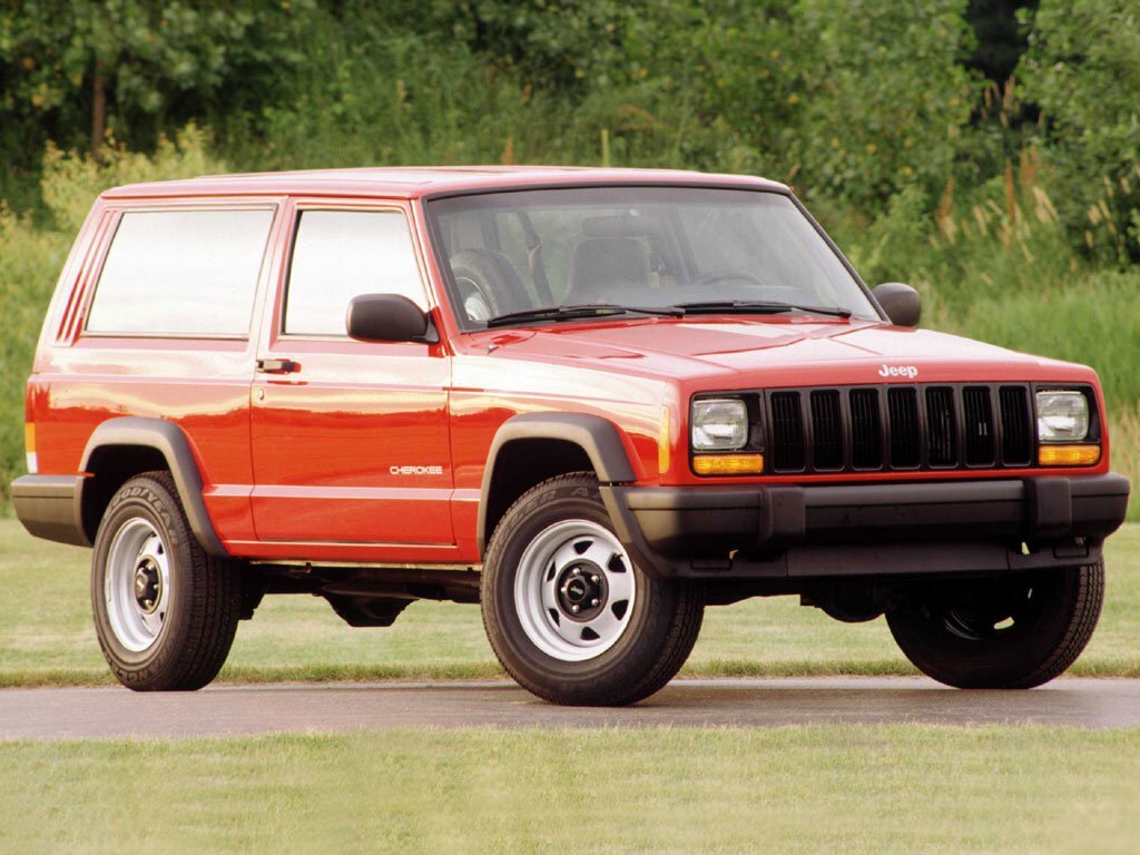 Jeep Cherokee II (XJ) Рестайлинг, вид сбоку