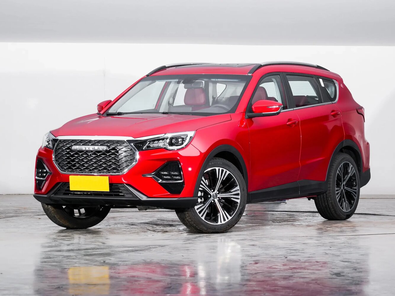 Jetour X70 I Рестайлинг, вид сбоку