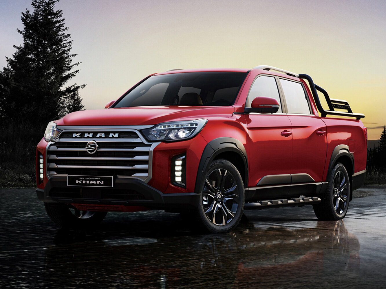 KGM Rexton Sports, вид сбоку