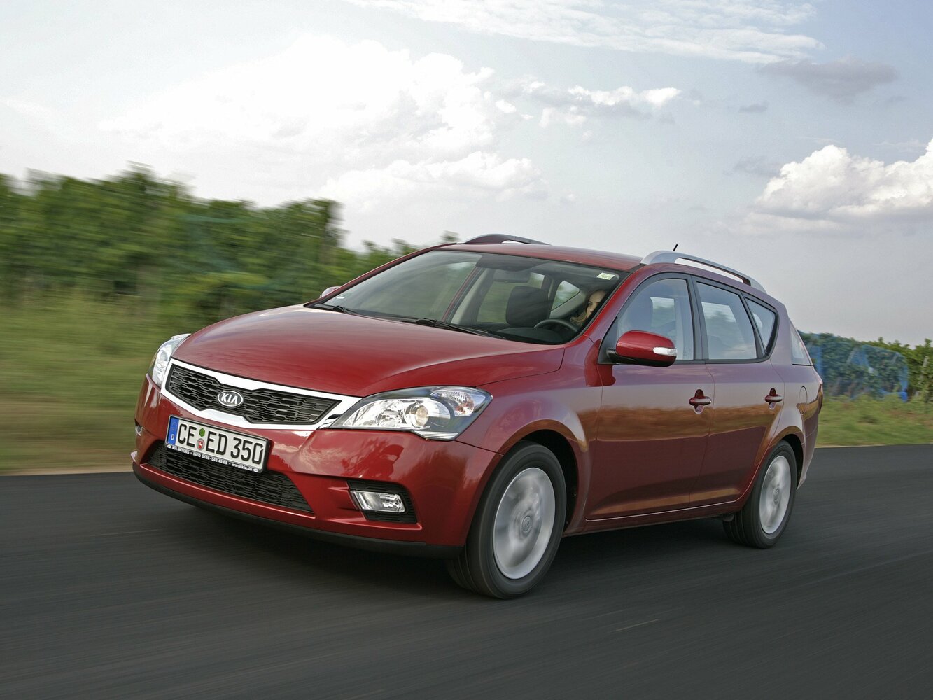 Kia Ceed I Рестайлинг, Универсал 5 дв.: фото поколения