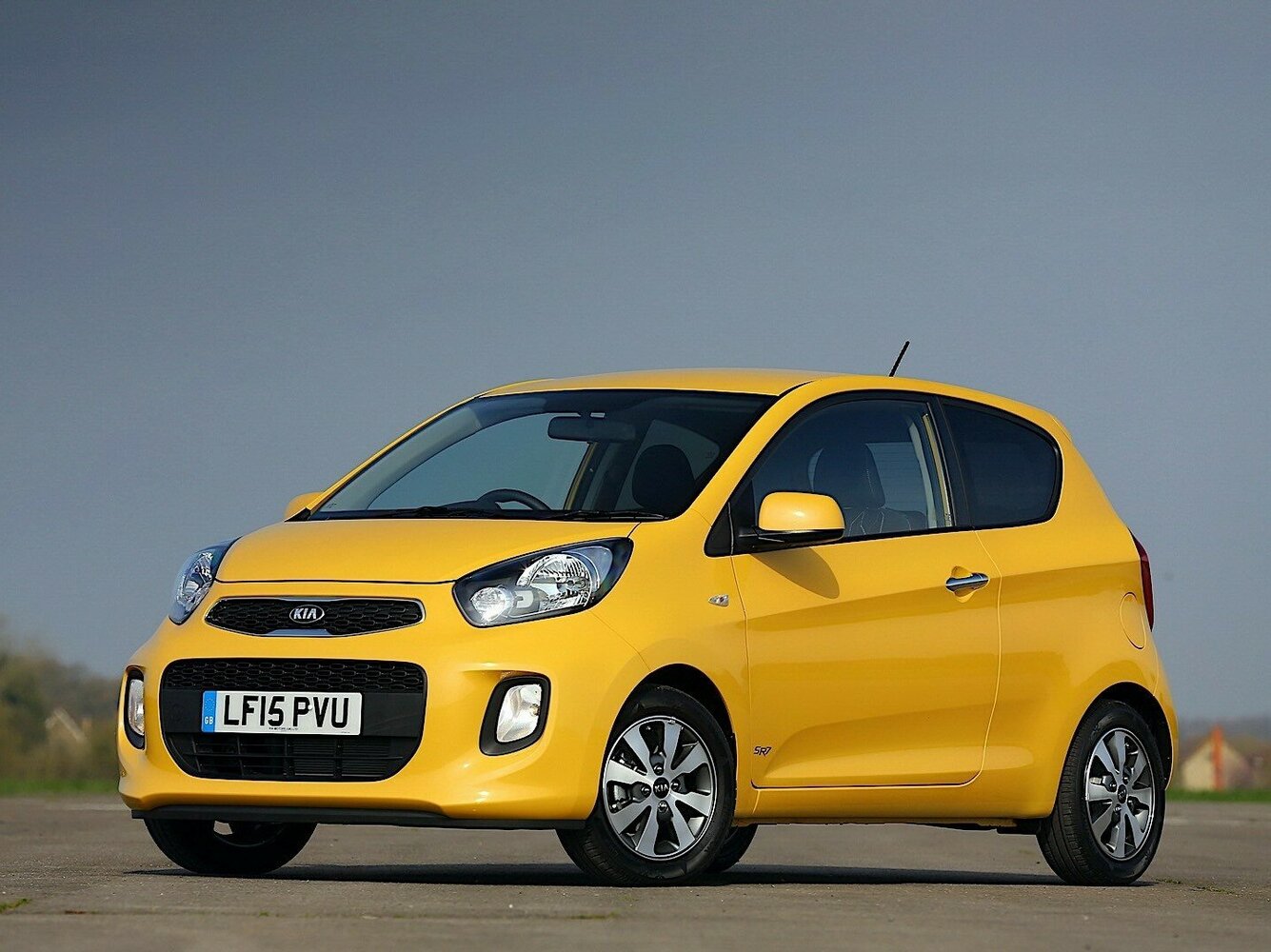 Kia Picanto II Рестайлинг, вид сбоку