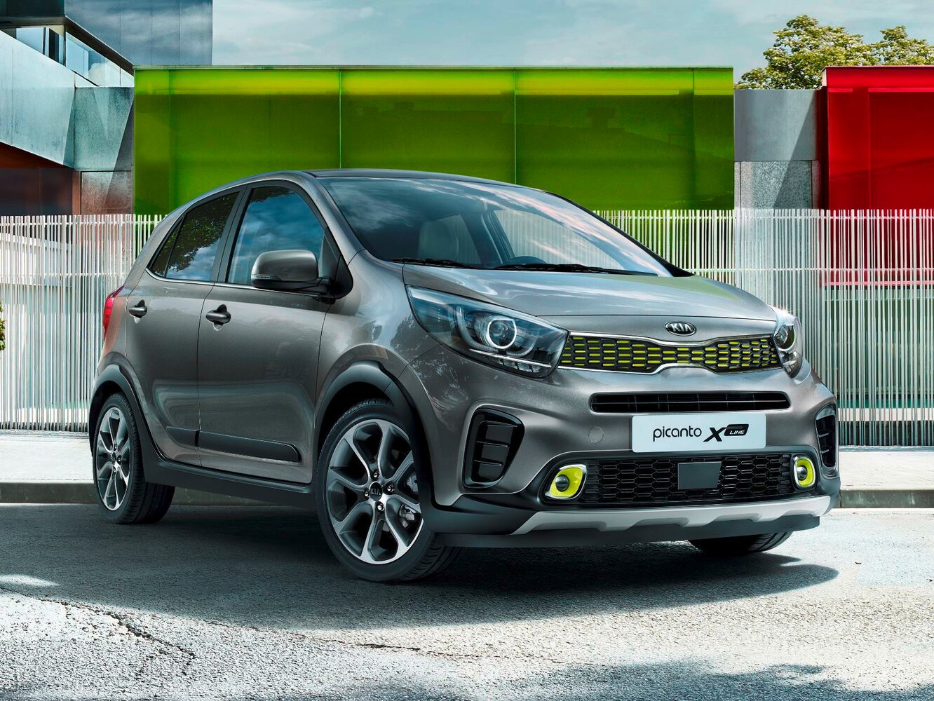 Kia Picanto III, вид сбоку