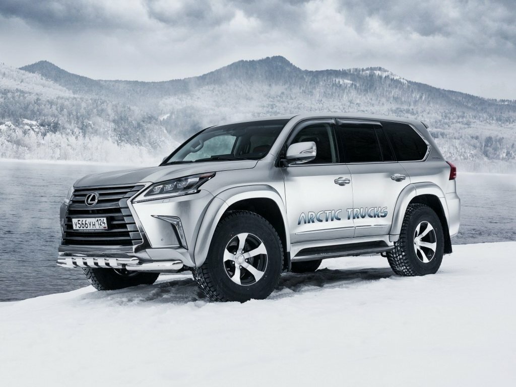 Lexus LX III Рестайлинг 2, вид сбоку