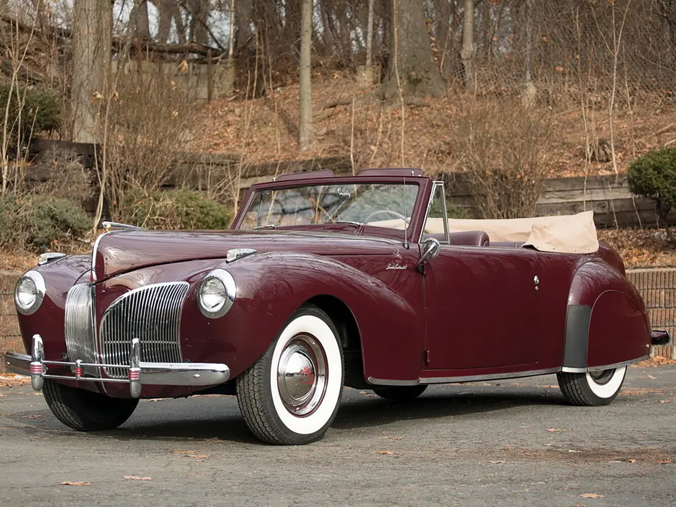 Lincoln Continental I, вид сбоку