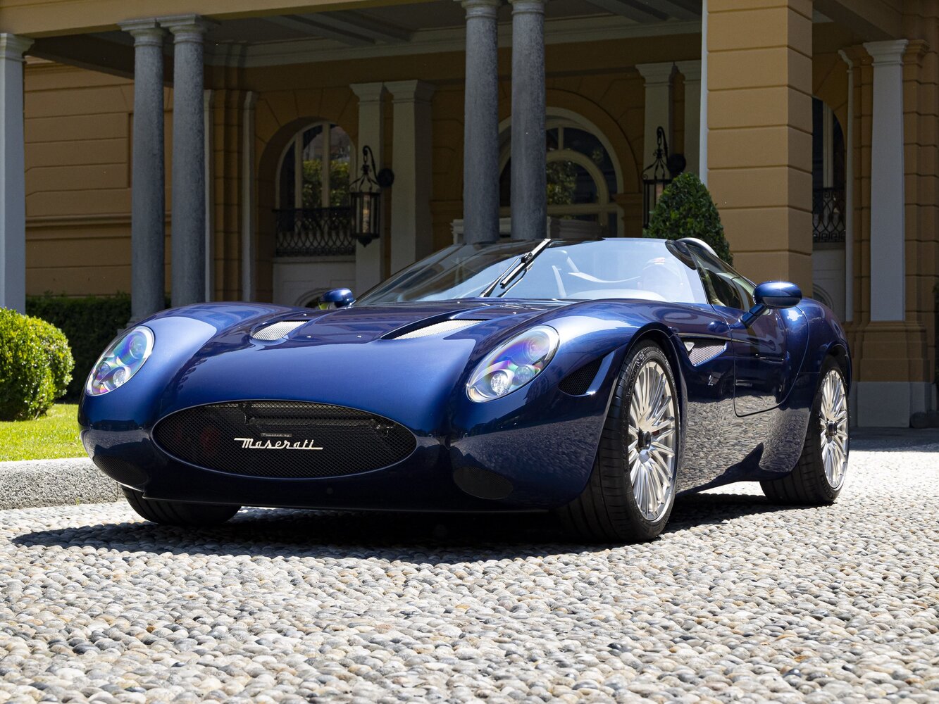 Maserati Mostro Zagato, вид сбоку