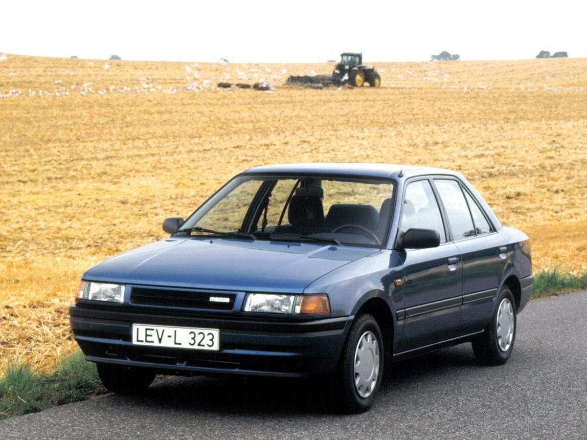 Mazda 323 IV (BG), Седан: фото поколения