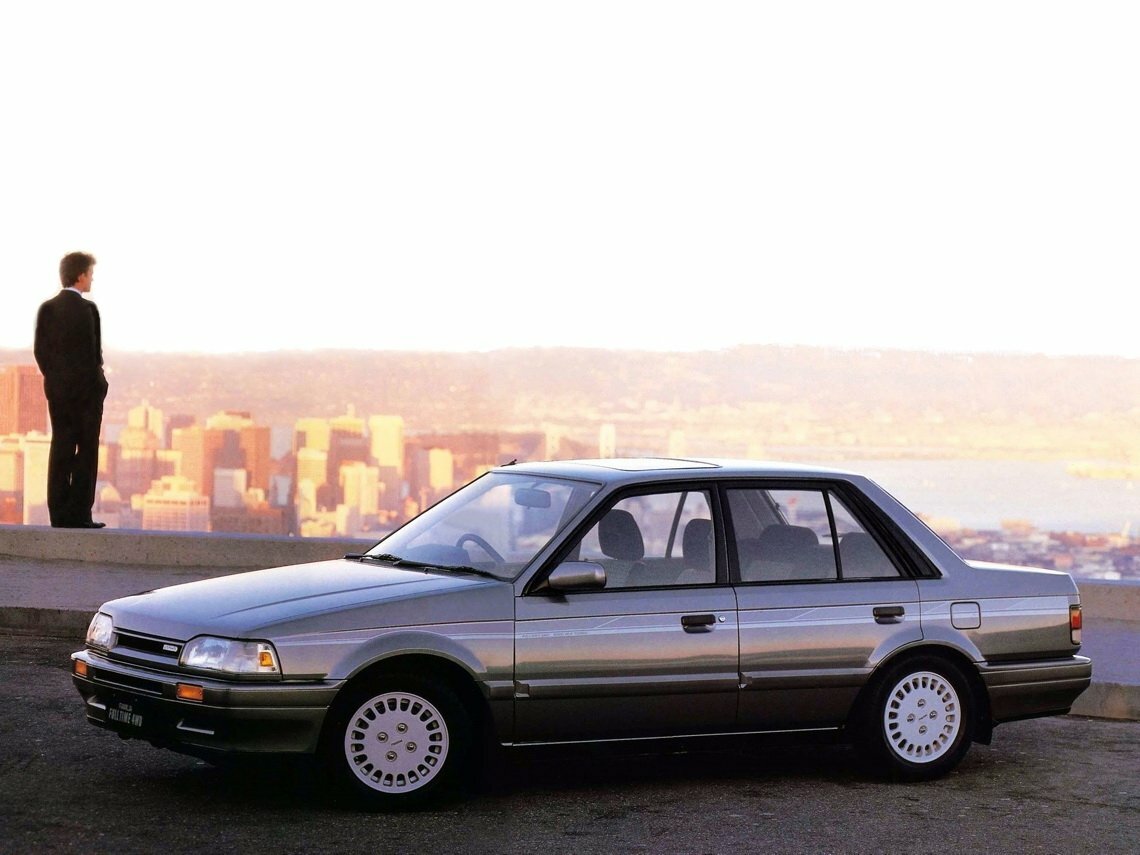 Mazda Familia V (BF), Седан: фото поколения